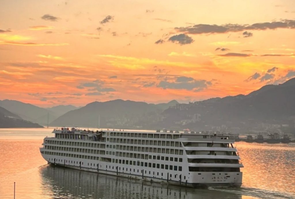 Century Voyage at Sunset