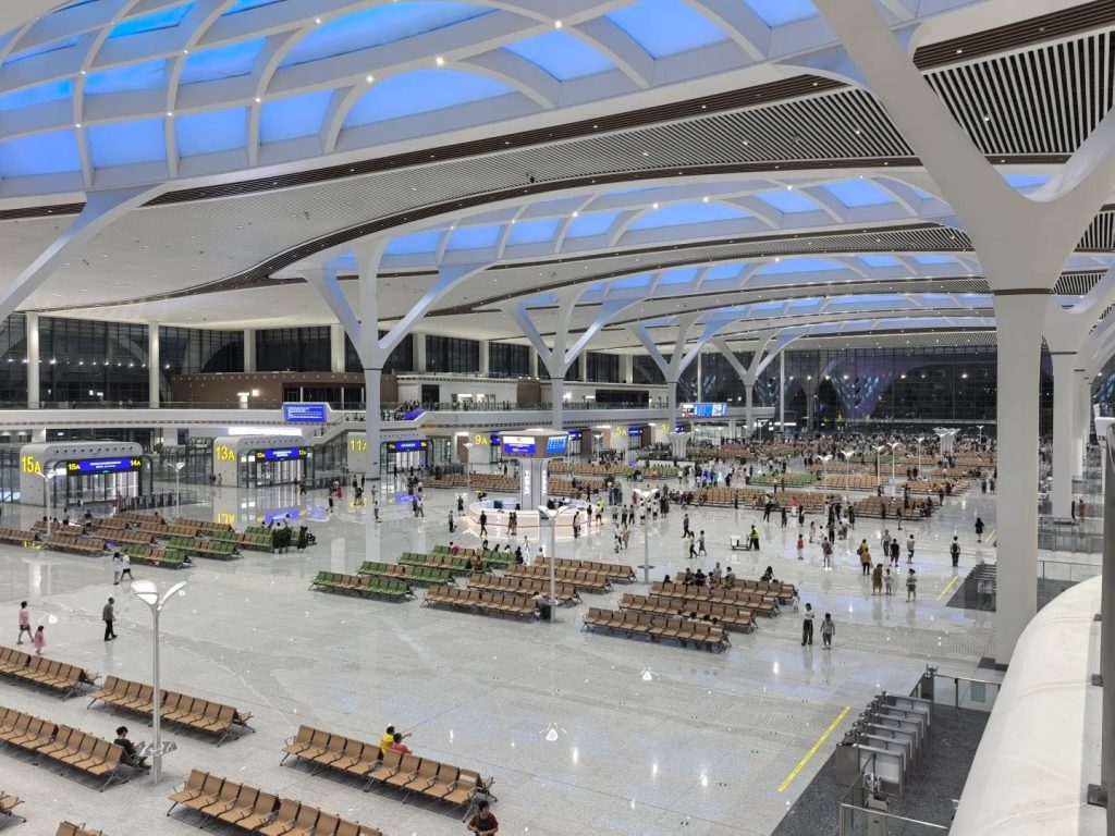 Chongqing East Railway Station Waiting Hall
