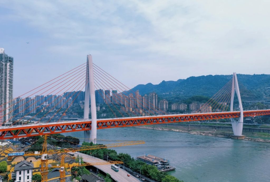 Qiansimen Bridge in Chongqing