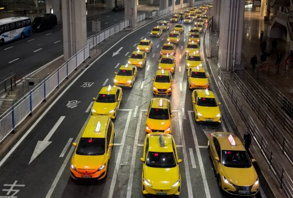Chongqing's Yellow Ferrari