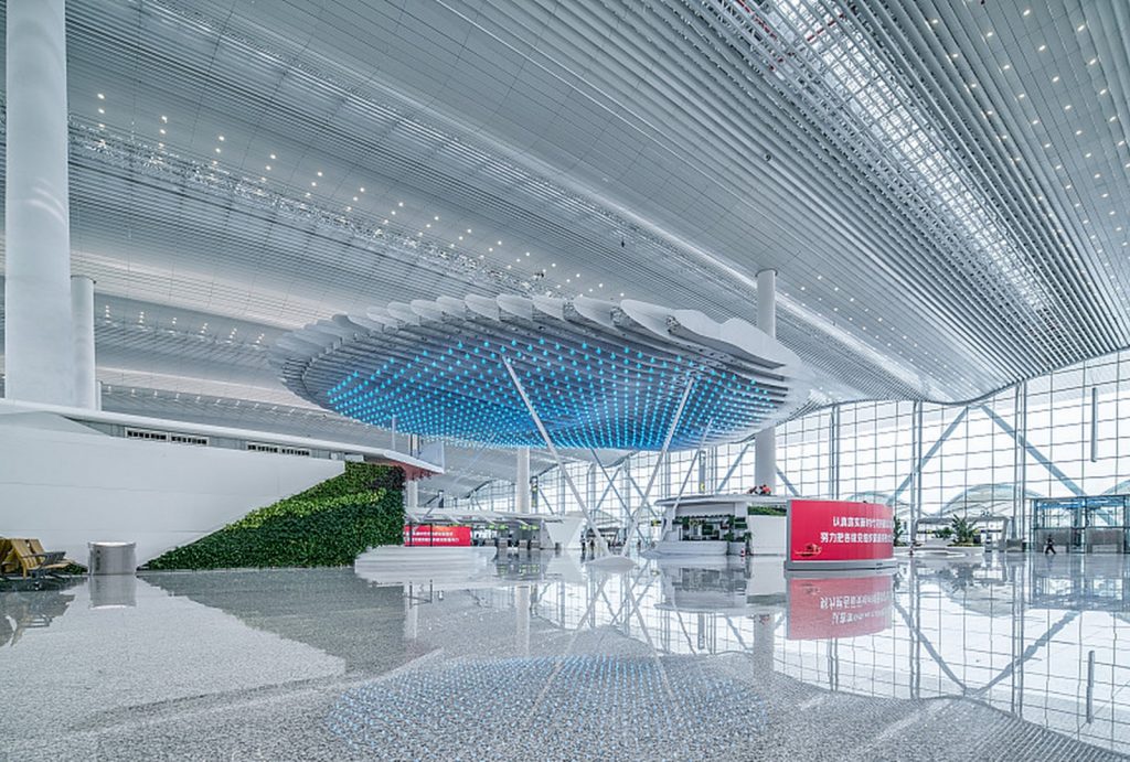 Guangzhou Baiyun Airport interior