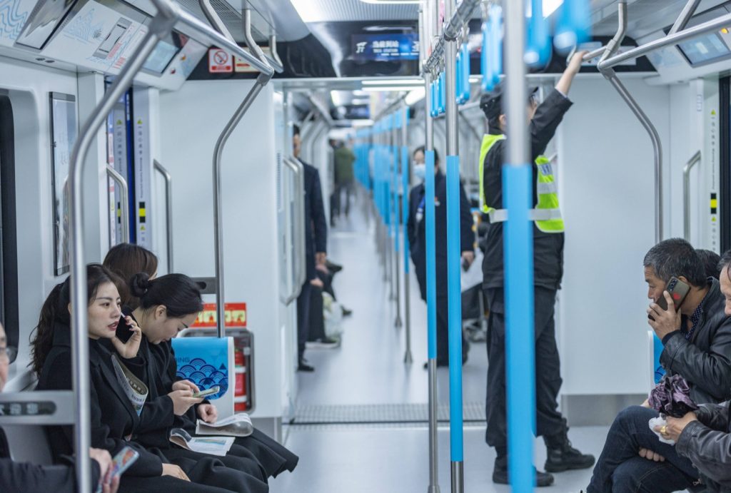 Inside Chongqing Metro