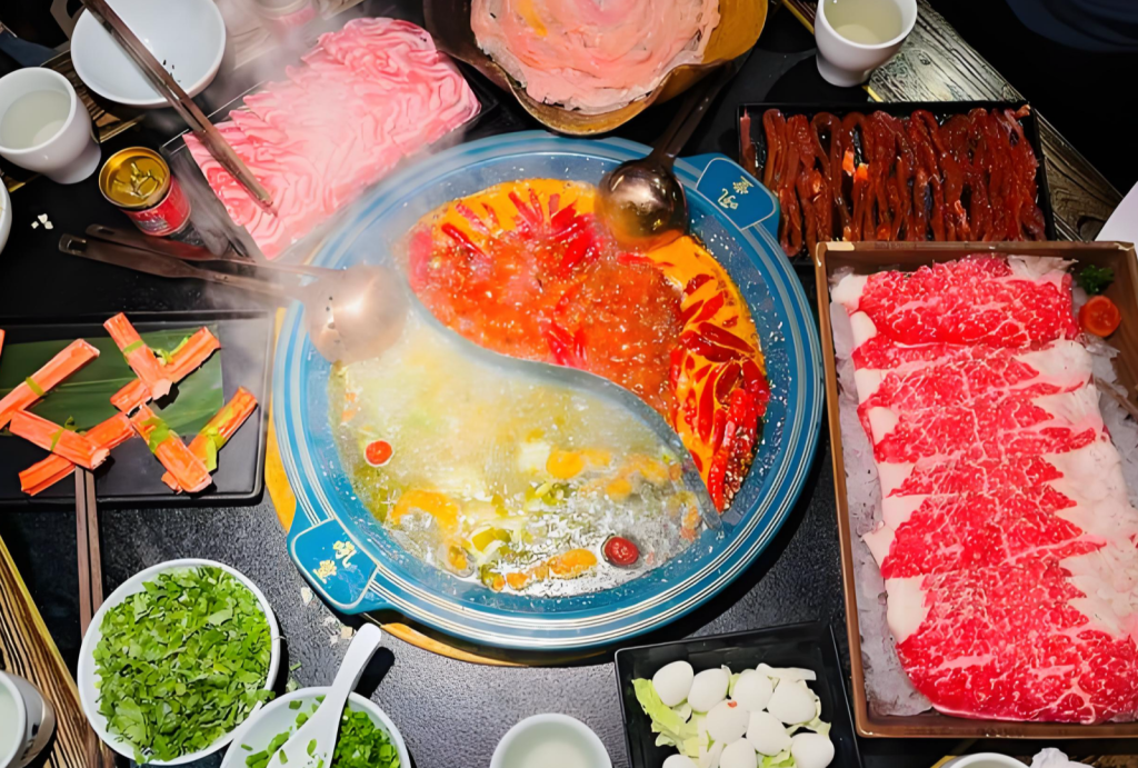 Taiji Yuanyang (Half-and-Half) Hotpot