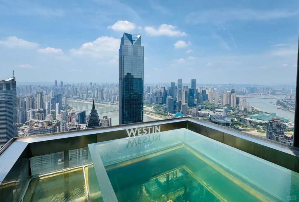 The Swimming Pool at The Westin Chongqing Liberation Square