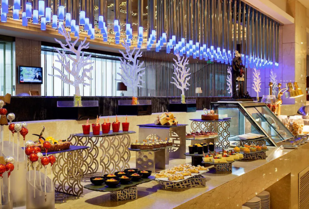 Food at Radisson Blu Plaza Hotel