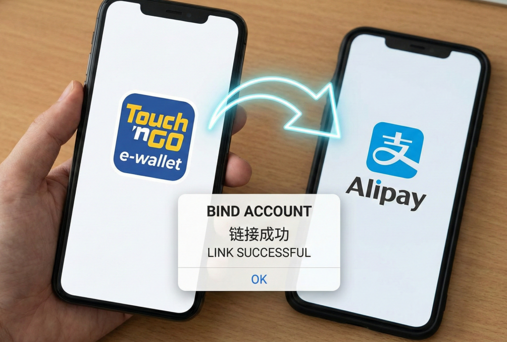 use TNG eWallet via Alipay