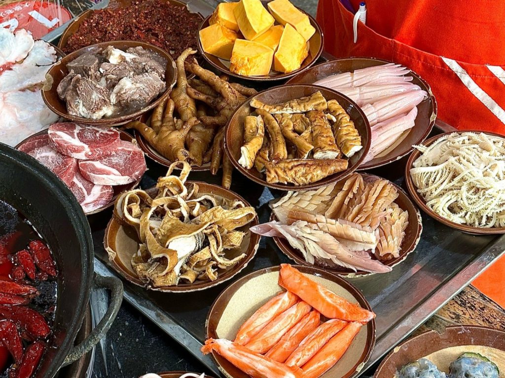 Countless Ingredients for Chongqing Jiangbei Hotpot