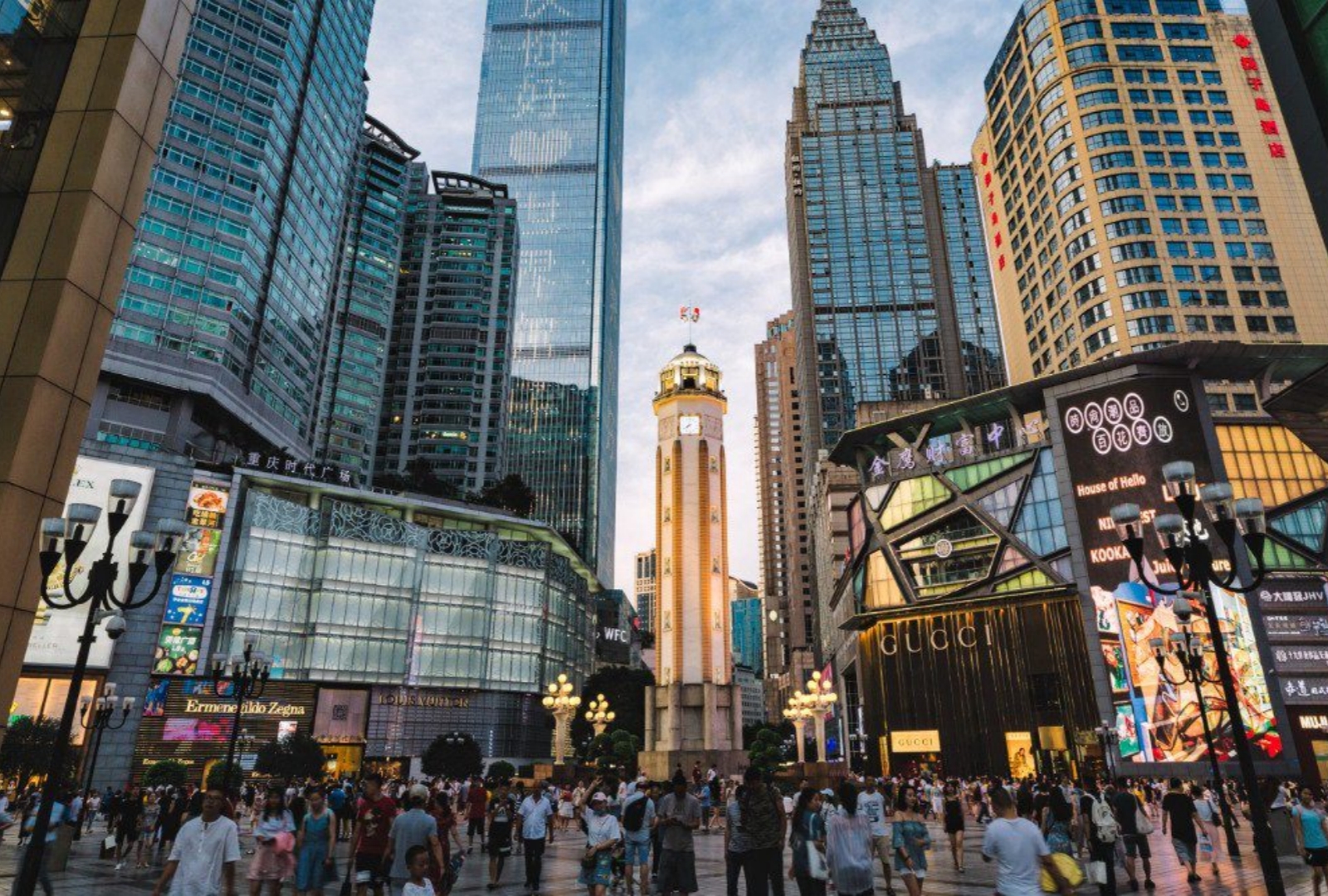 Chongqing Survival Guide—Jiefangbei Pedestrian Street