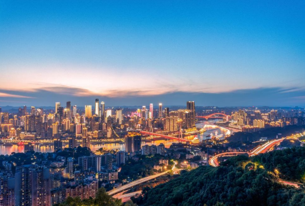 Chongqing night view