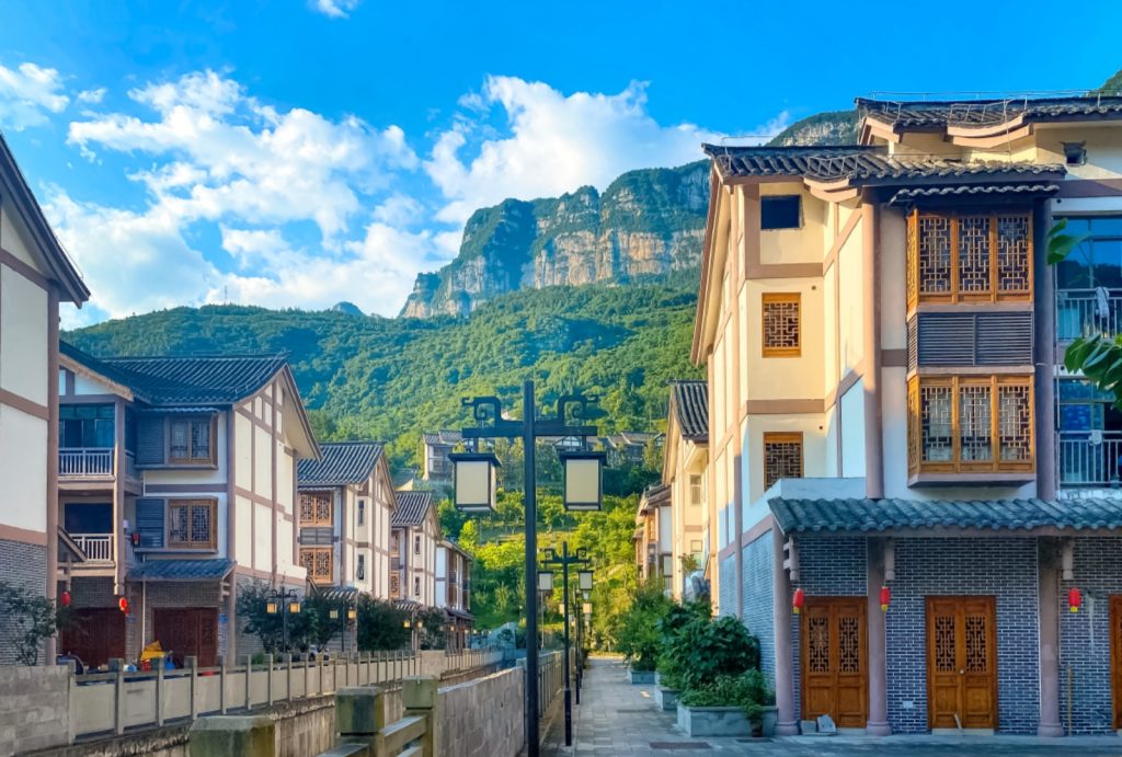Scenery in Wulong Town