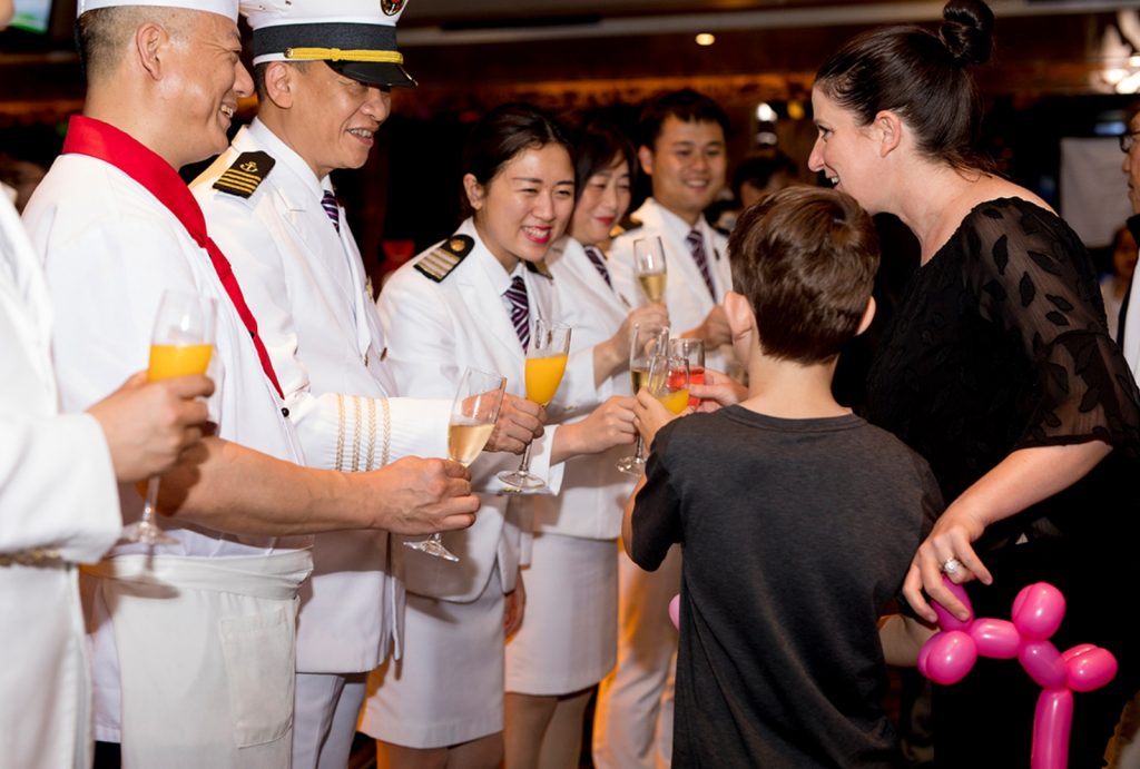 Captain’s Welcome Party on Century Cruise ships