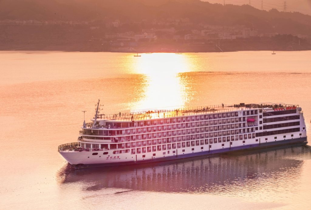 Century Cruise Ship on the Yangtze River