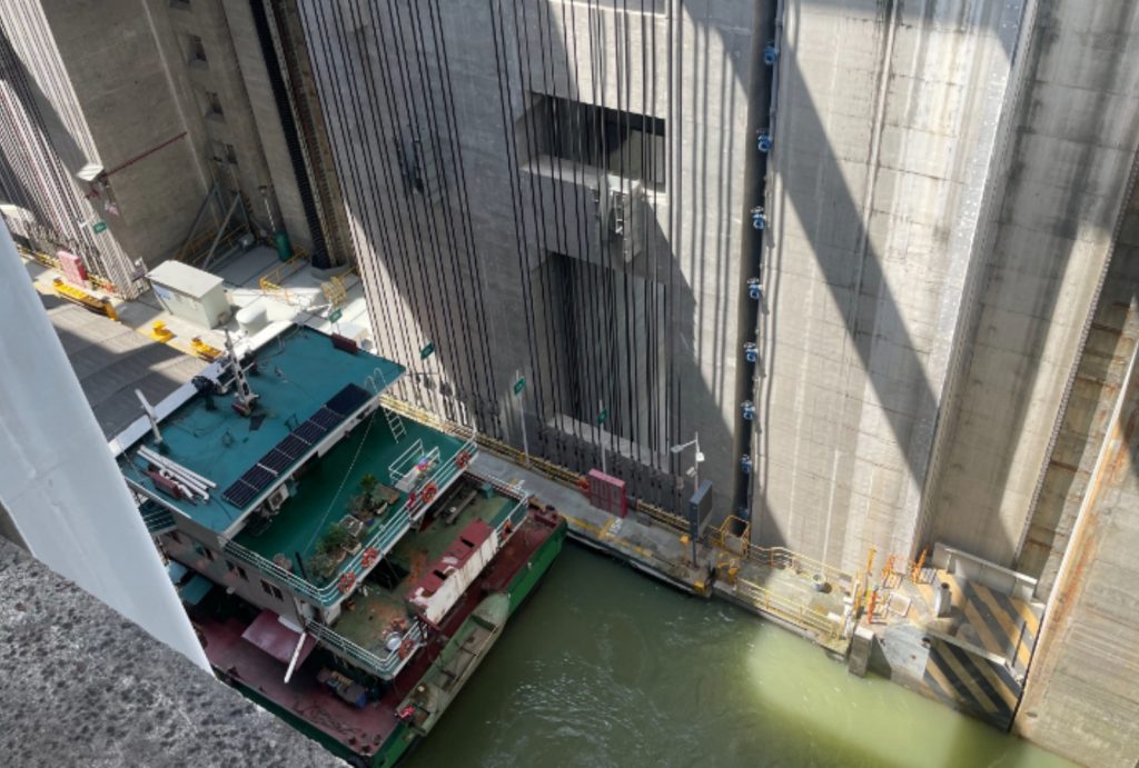 The world’s largest vertical ship lift for passenger ships