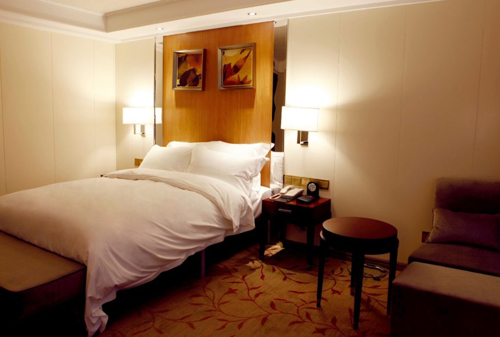 Atrium-view room