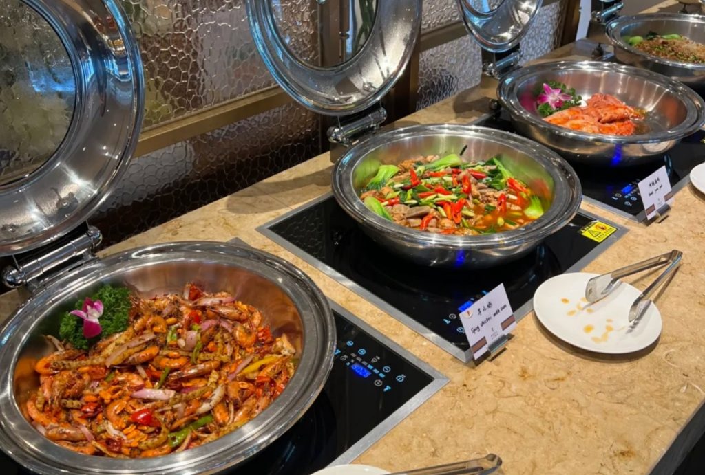 Buffet-style meals