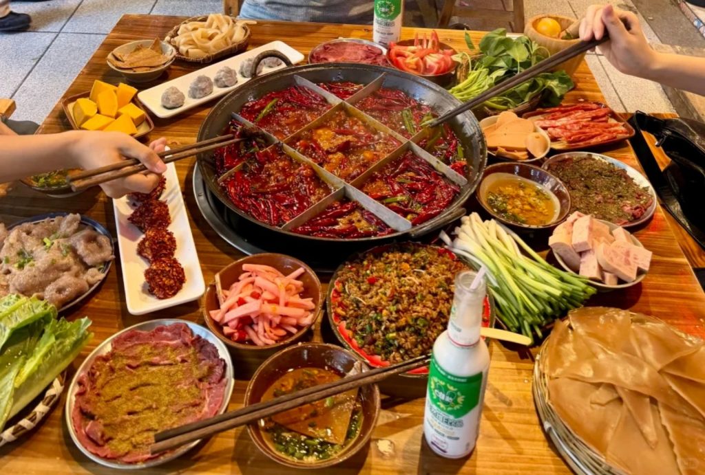 Chongqing hotpot