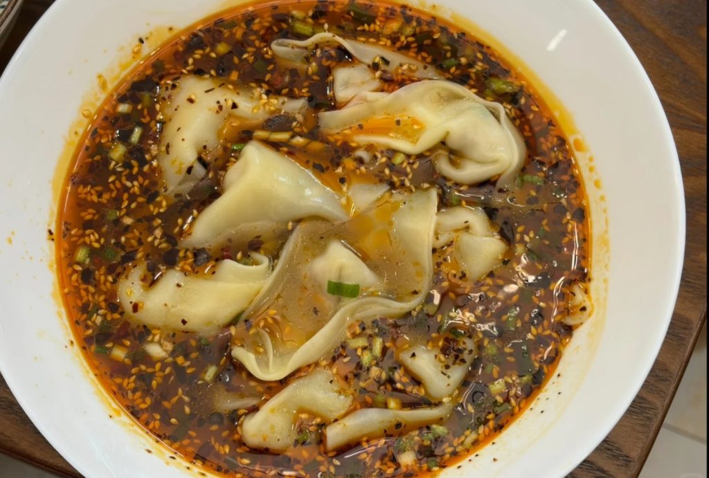 Spicy dumplings